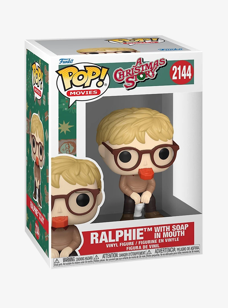 Funko Pop! Movies A Christmas Story Ralphie With Soap in Mouth Vinyl Figure
