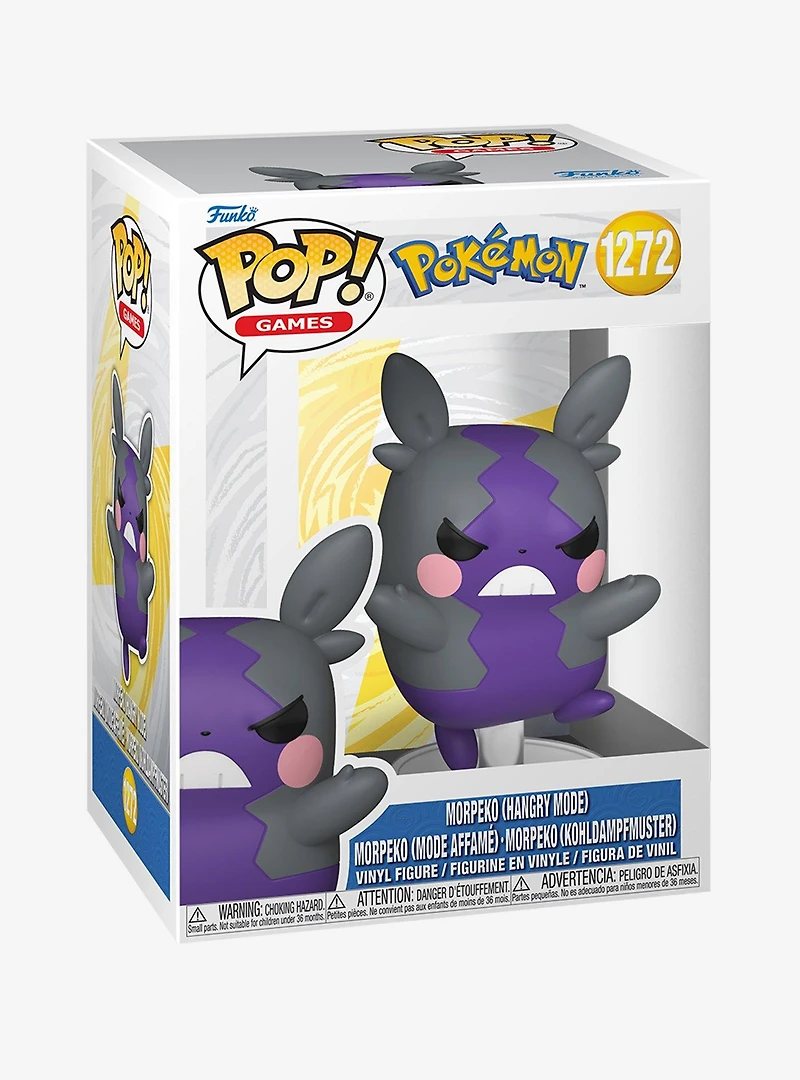 Funko Pop! Games Pokémon Morpeko (Hangry Mode) Vinyl Figure