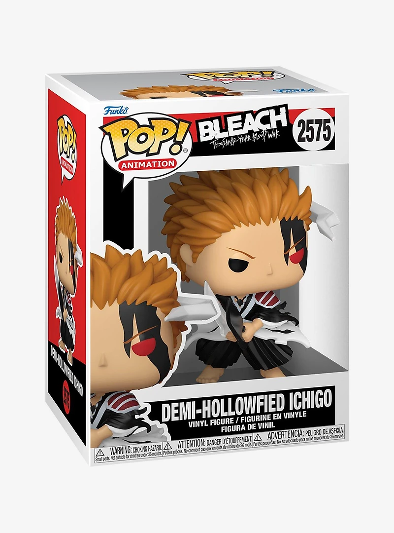 Funko Pop! Animation BLEACH Thousand-Year Blood War Demi-Hollowfied Ichigo Vinyl Figure