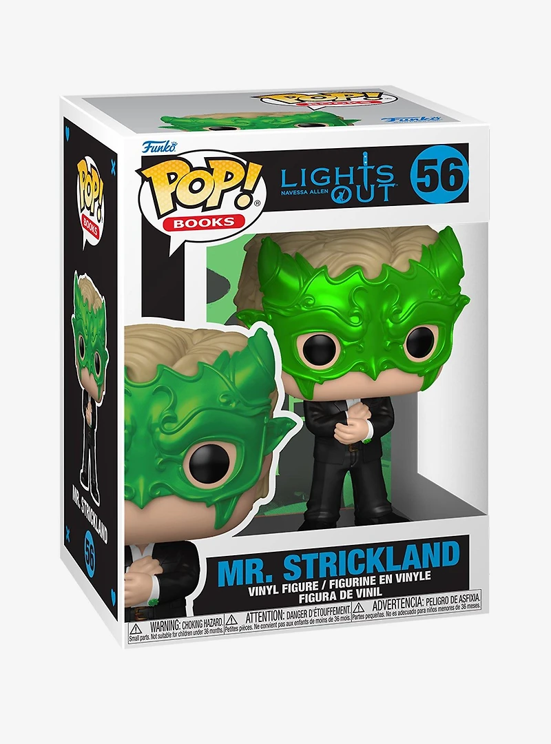 Funko Pop! Books Lights Out Mr. Strickland Vinyl Figure