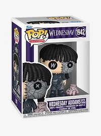 Funko Pop! Television Wednesday Wednesday Addams With Thing Vinyl Figure