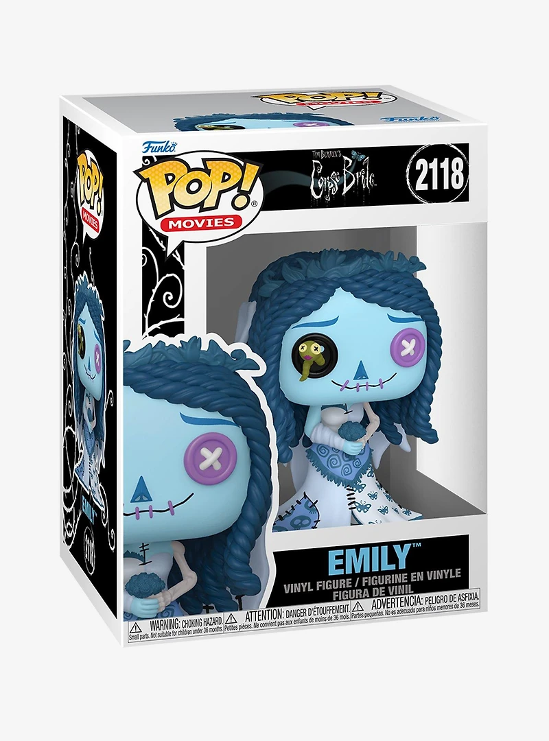 Funko Pop! Movies Corpse Bride Emily Patchwork Vinyl Figure