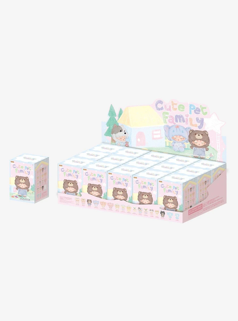 Yumo Cute Pet Family Series Blind Box Figure