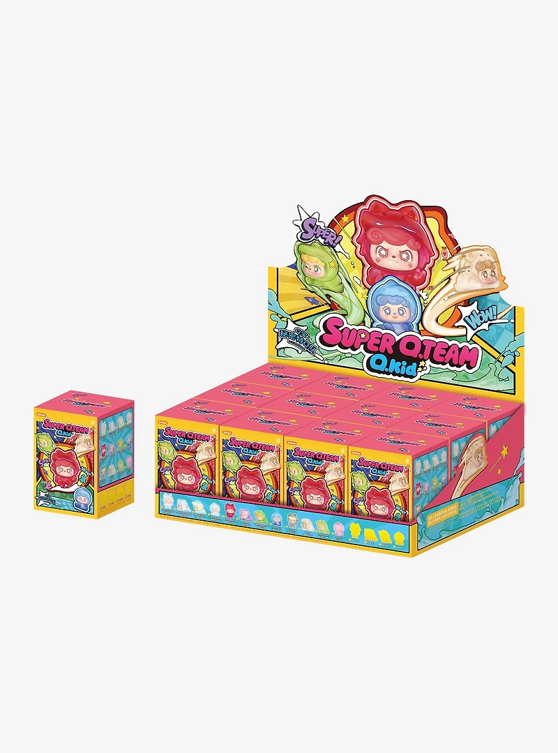 Q Kid Super Q Team Series Blind Box Figure