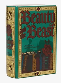 Beauty and the Beast Book Figural Vase