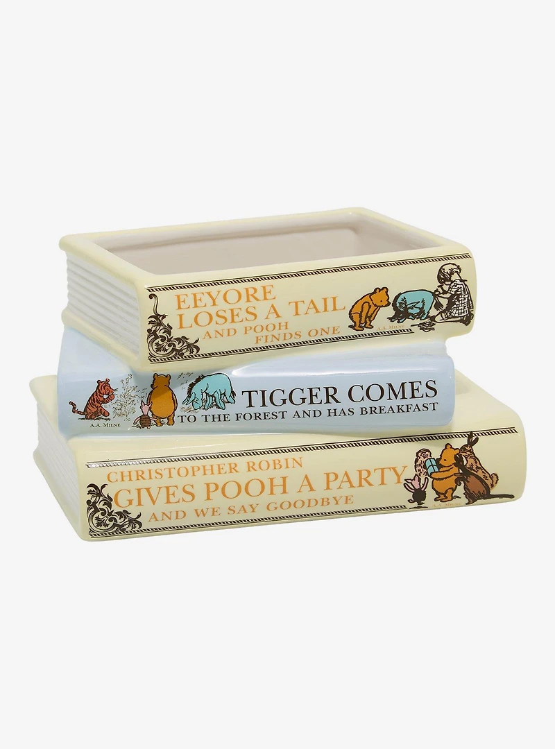 Winnie the Pooh Book Stack Figural Vase