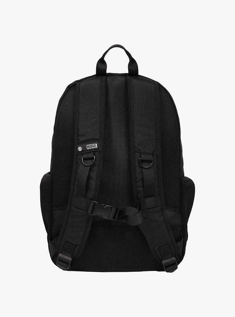Element x Marvel Spider-Man Rubber Spider Logo Backpack