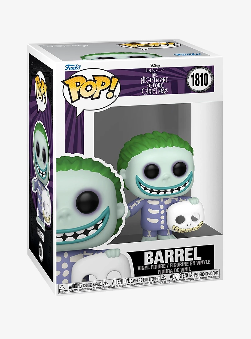 Funko Pop! Disney The Nightmare Before Christmas Barrel Vinyl Figure