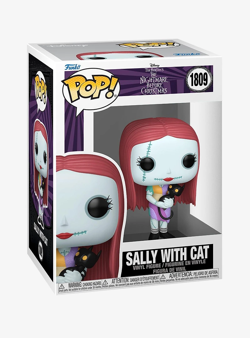 Funko Pop! Disney The Nightmare Before Christmas Sally with Cat Vinyl Figure