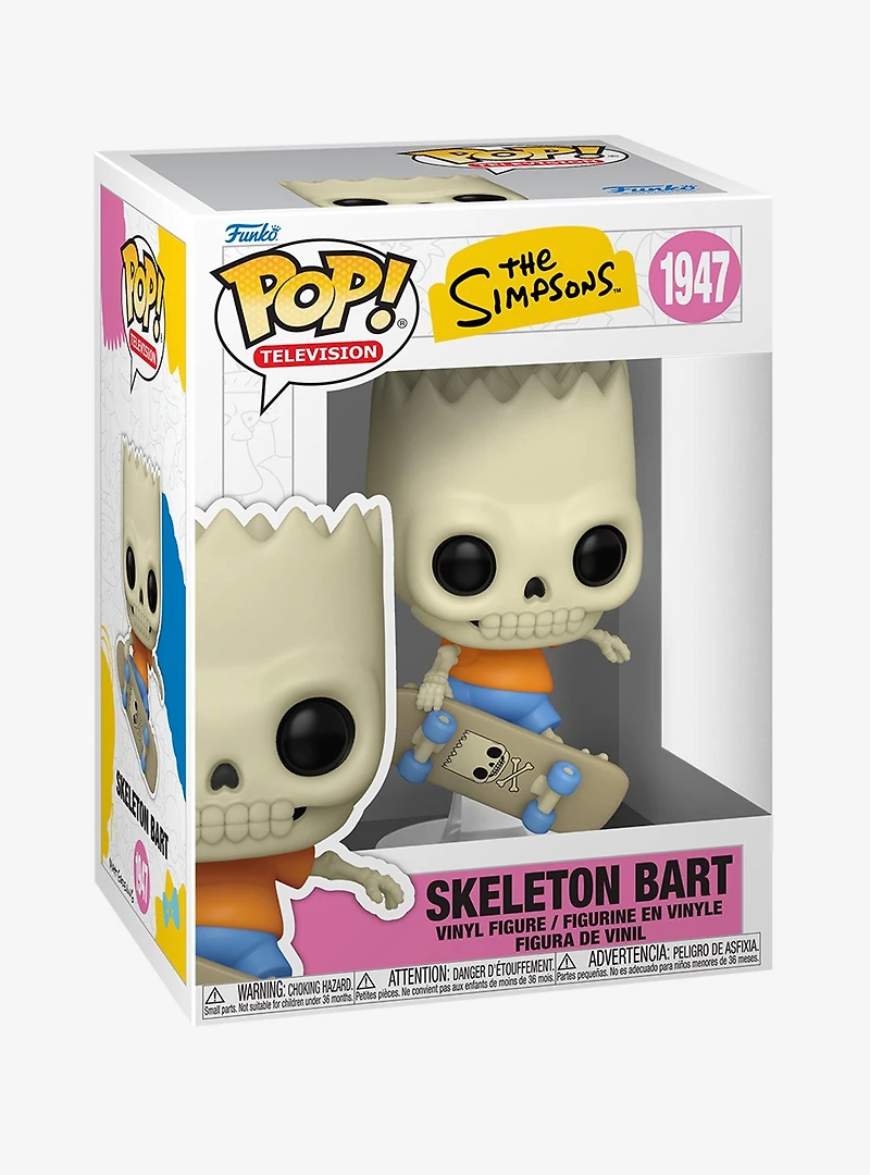Funko Pop! Television The Simpsons Skeleton Bart Vinyl Figure