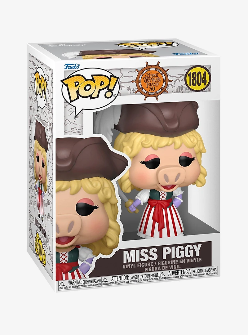 Funko Pop! Muppet Treasure Island 30th Anniversary Miss Piggy Vinyl Figure