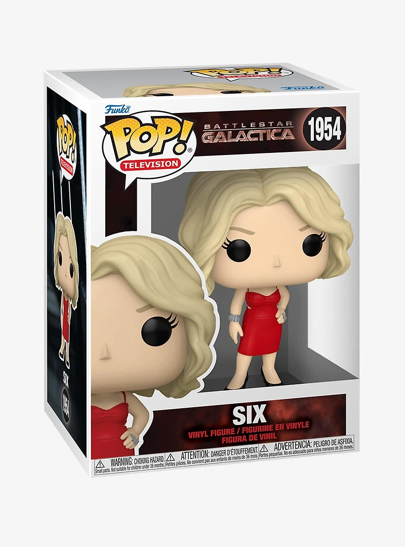Funko Pop! Television Battlestar Galactica Six Vinyl Figure