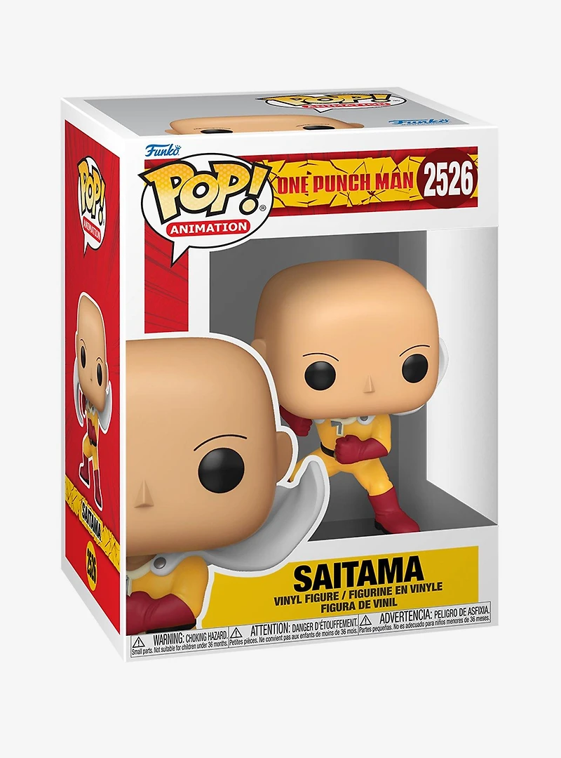 Funko Pop! Animation One-Punch Man Saitama Vinyl Figure