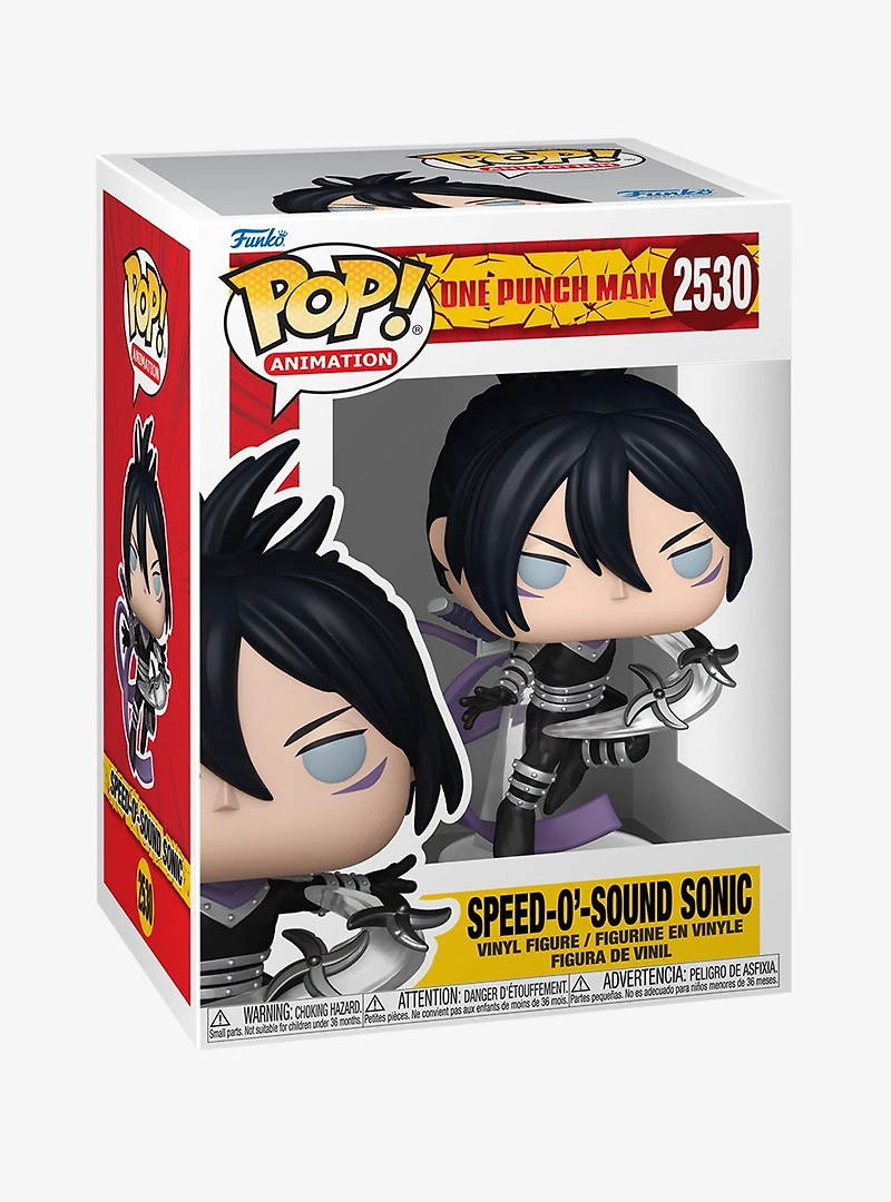 Funko Pop! Animation One-Punch Man Speed-O'-Sound Sonic Vinyl Figure