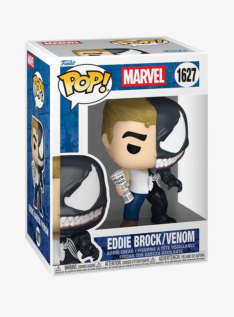 Funko Pop! Marvel Eddie Brock/Venom Vinyl Bobblehead