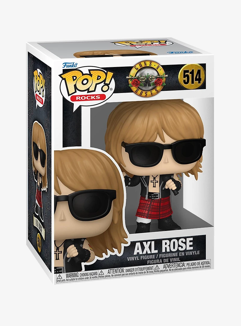 Funko Pop! Rocks Guns N' Roses Axl Rose Vinyl Figure