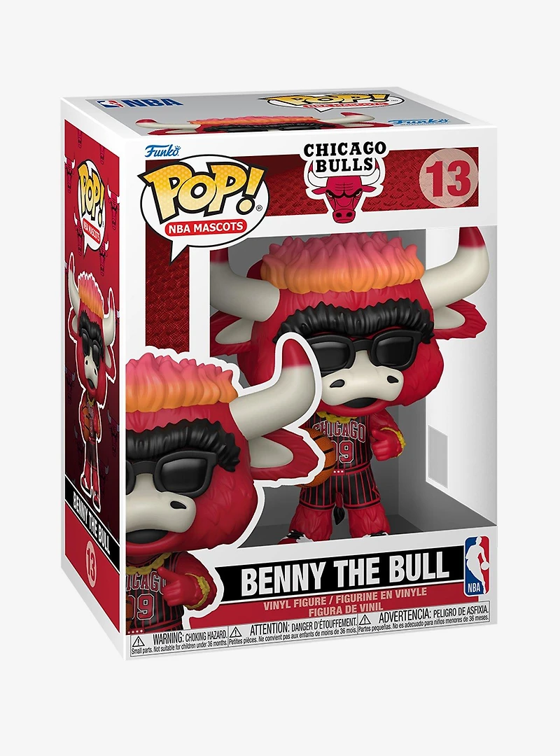 Funko Pop! NBA Mascots Chicago Bulls Benny The Bill Vinyl Figure