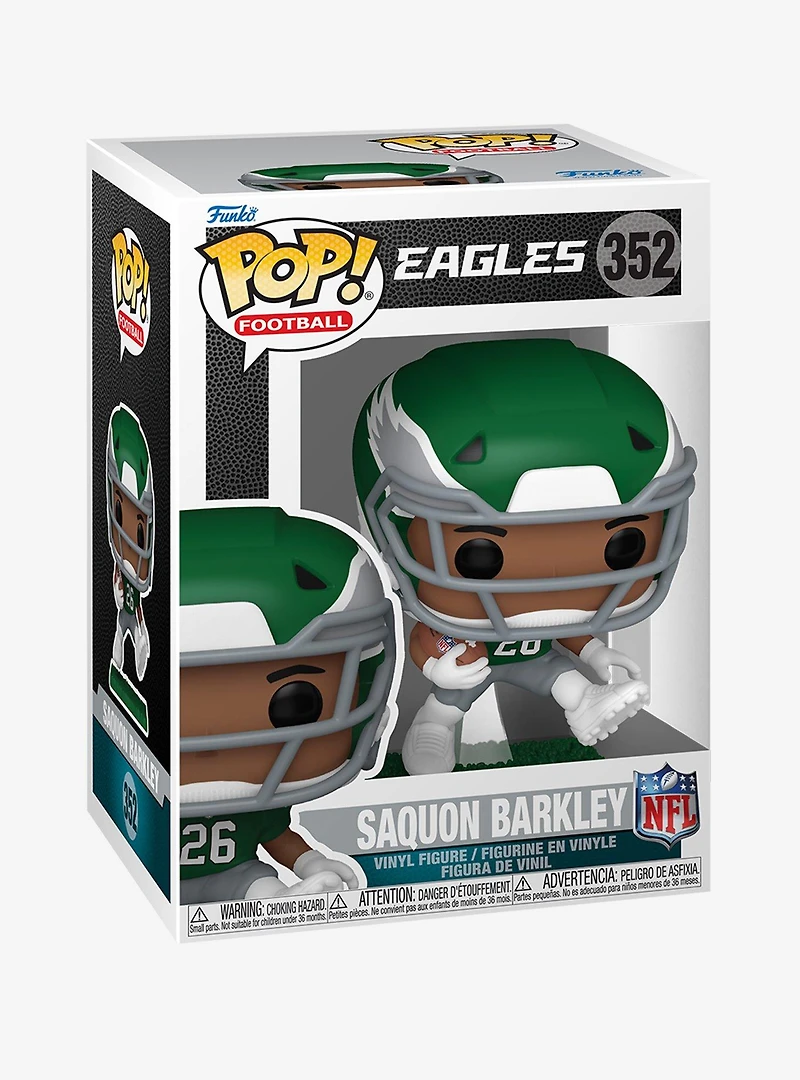 Funko Pop! Football Philadelphia Eagles Saquon Barkley Vinyl Figure