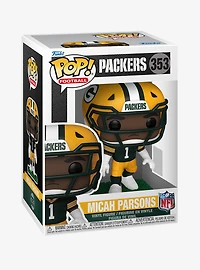 Funko Pop! Football Green Bay Packers Micah Parsons Vinyl Figure