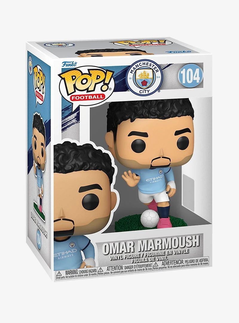 Funko Pop! Football Manchester City FC Omar Marmoush Vinyl Figure