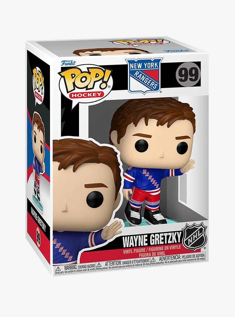 Funko Pop! Hockey New York Rangers Wayne Gretzky Vinyl Figure
