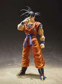 Bandai Namco Dragon Ball Z S.H.Figuarts Goku (A Saiyan Raised on Earth) Figure