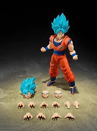 Bandai Namco Dragon Ball Super S.H.Figuarts Super Saiyan God Super Saiyan Goku (Blue Power Transcending Limits) Figure