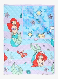 Disney The Little Mermaid Retro Quilted Blanket — BoxLunch Exclusive