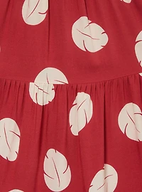 Disney Lilo & Stitch Tropical Leaf Allover Print Plus Dress - BoxLunch Exclusive