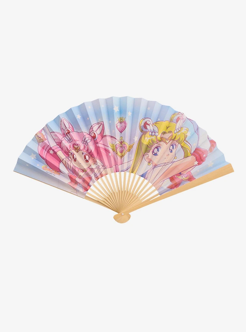 Sailor Moon Characters Double-Sided Hand Fan