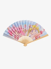 Sailor Moon Characters Double-Sided Hand Fan