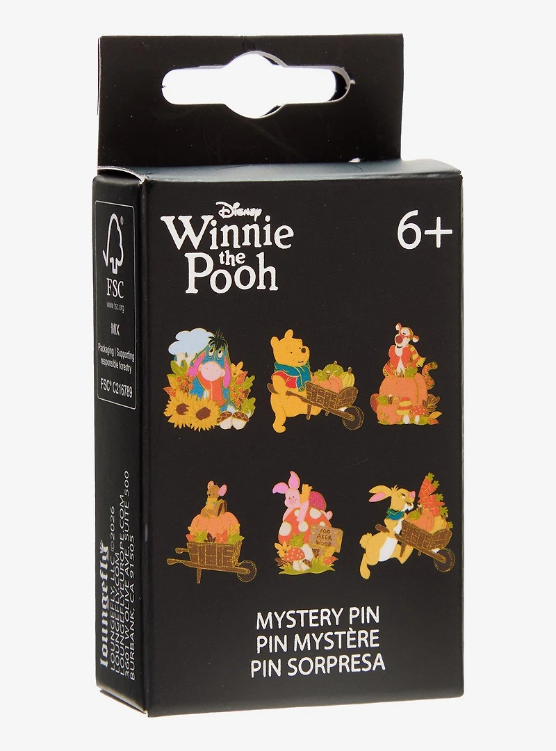 Loungefly Disney Winnie the Pooh Pumpkin Harvest Blind Box Enamel Pin - BoxLunch Exclusive
