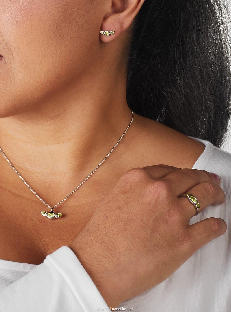 Star Wars X RockLove Crystal Grogu Necklace