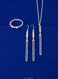 Star Wars X RockLove Leia Organa Crystal Lightsaber Necklace