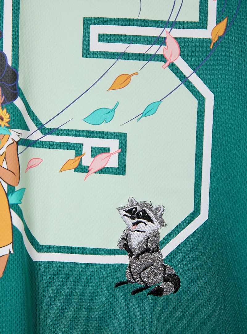 Disney Pocahontas Women's Cropped Football Jersey - BoxLunch Exclusive