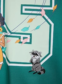 Disney Pocahontas Women's Cropped Football Jersey - BoxLunch Exclusive