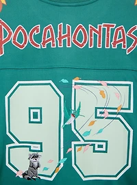 Disney Pocahontas Women's Cropped Football Jersey - BoxLunch Exclusive