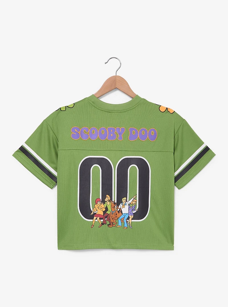 Scooby-Doo Green Cropped Football Jersey — BoxLunch Exclusive