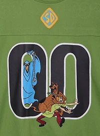 Scooby-Doo Green Cropped Football Jersey — BoxLunch Exclusive