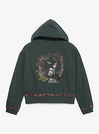Over The Garden Wall Icons Women's Plus Cropped Windbreaker - BoxLunch Exclusive