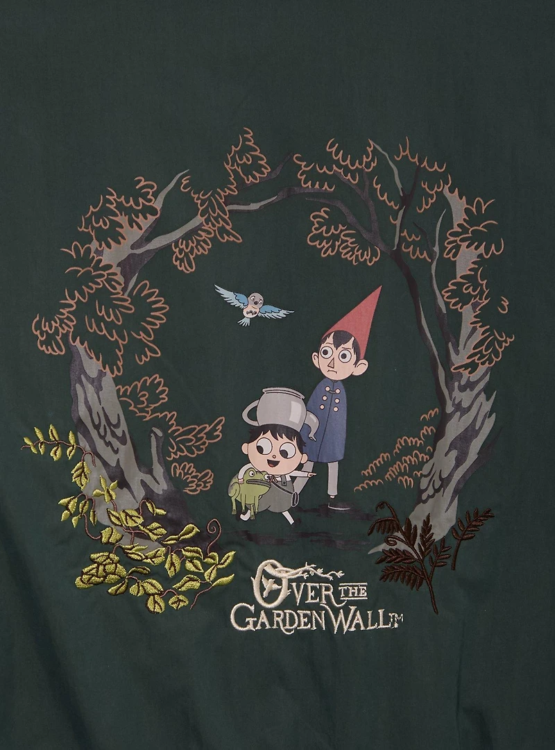 Over The Garden Wall Icons Women's Plus Cropped Windbreaker - BoxLunch Exclusive