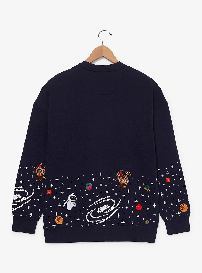 Disney Pixar WALL-E EVE & Stars Crewneck - BoxLunch Exclusive