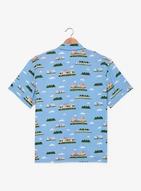 The Amazing World of Gumball Copycats Allover Print Woven Button Up - BoxLunch Exclusive