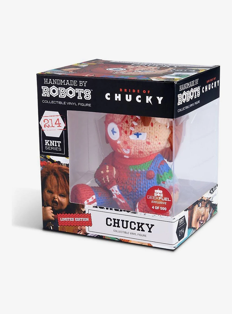 Handmade by Robots Bride of Chucky Chucky & Tiffany (Bloody) 2-Pack Vinyl Figure