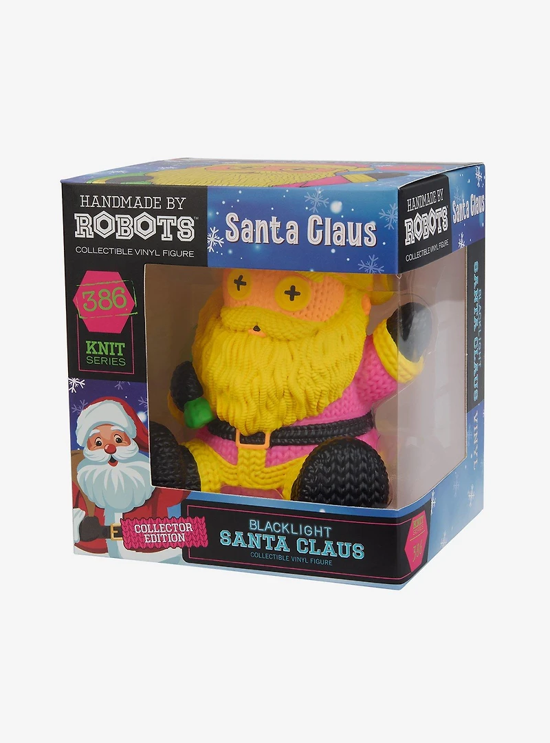 Handmade by Robots Santa (Blacklight) Vinyl Figure