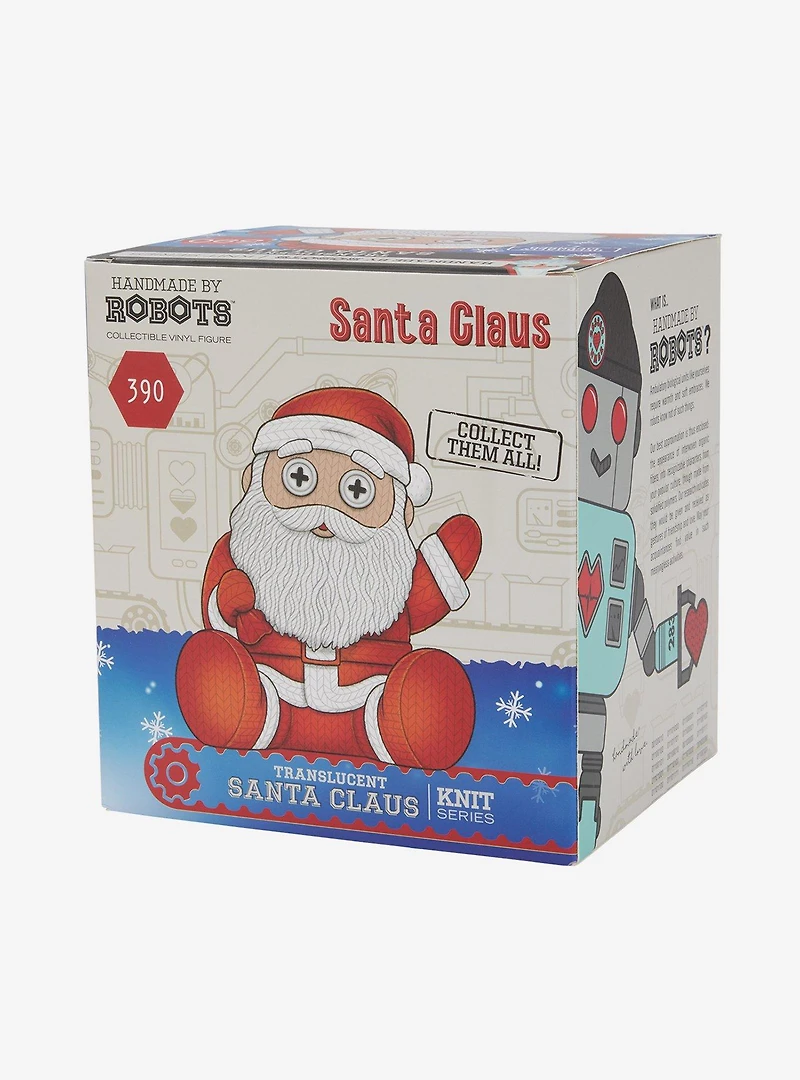 Handmade by Robots Santa (Translucent) Vinyl Figure