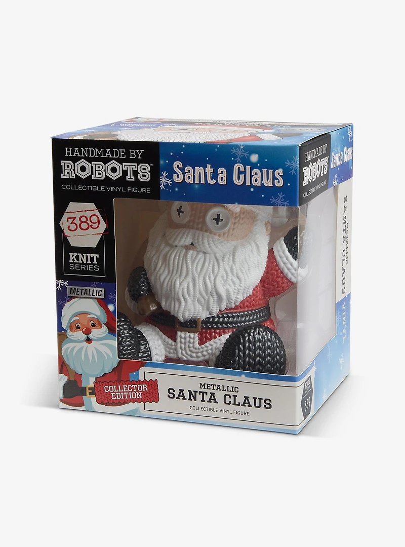 Handmade by Robots Santa (Metallic) Vinyl Figure