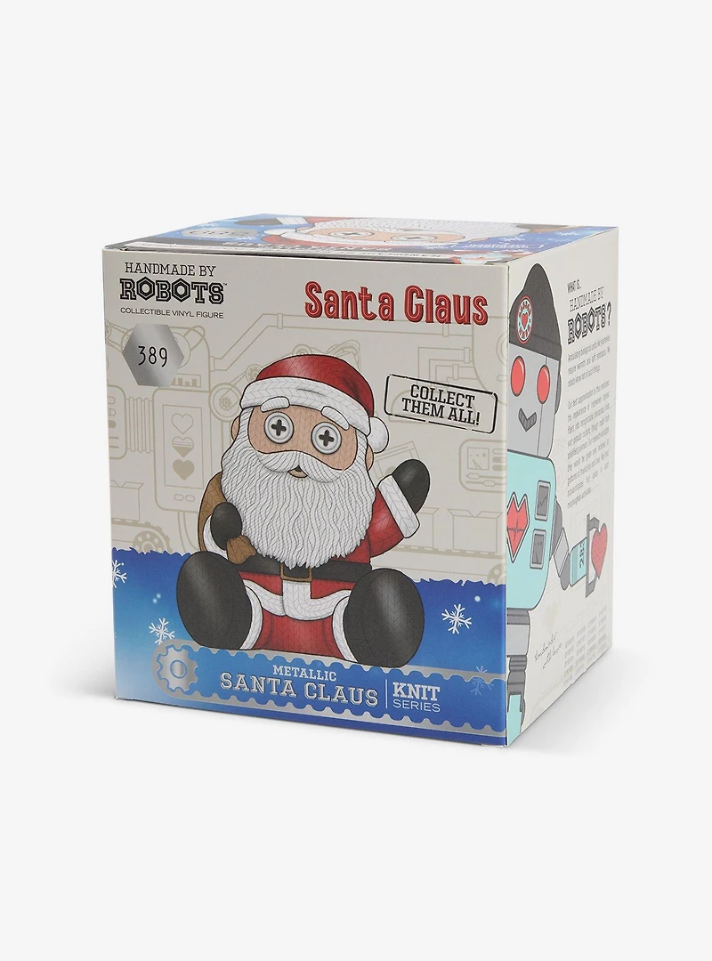 Handmade by Robots Santa (Metallic) Vinyl Figure