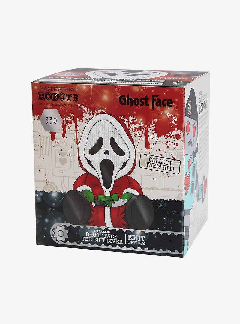 Handmade by Robots Scream Ghost Face: The Gift Giver (Metallic) Vinyl Figure