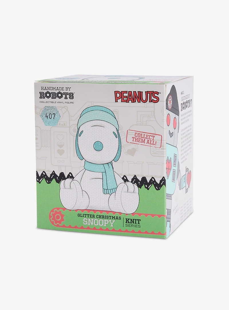 Handmade by Robots A Charlie Brown Christmas Snoopy #407 (Ice) Vinyl Figure